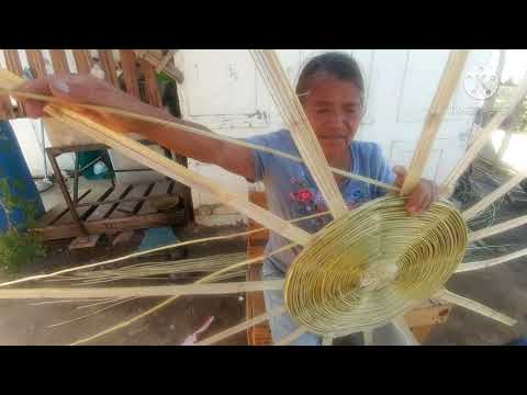 !!Asi se hacen los cestos de carrizo!!