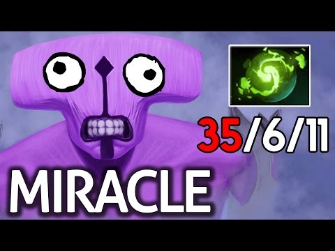 Crazy Faceless Void 35 Kill by Miracle- with Scepter Refresher Orb Dota2 Gameplay