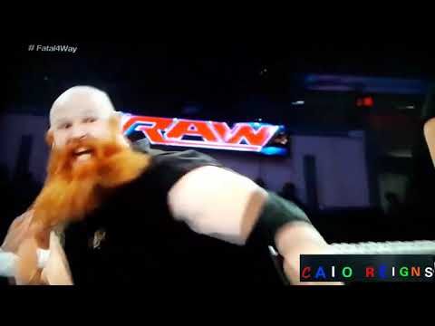 16-Man Elimination Fatal 4- Way Tag team  Match.