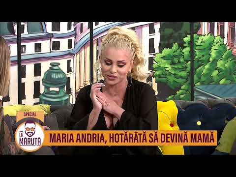 Maria Andria, hotărâtă să devină mamă