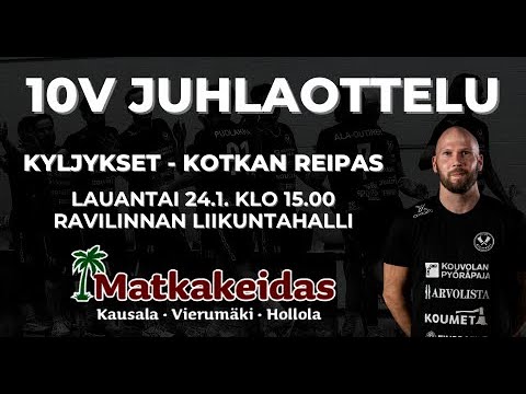 JUHLAOTTELU: KYLJYKSET - KOTKAN REIPAS | 24.1.2026