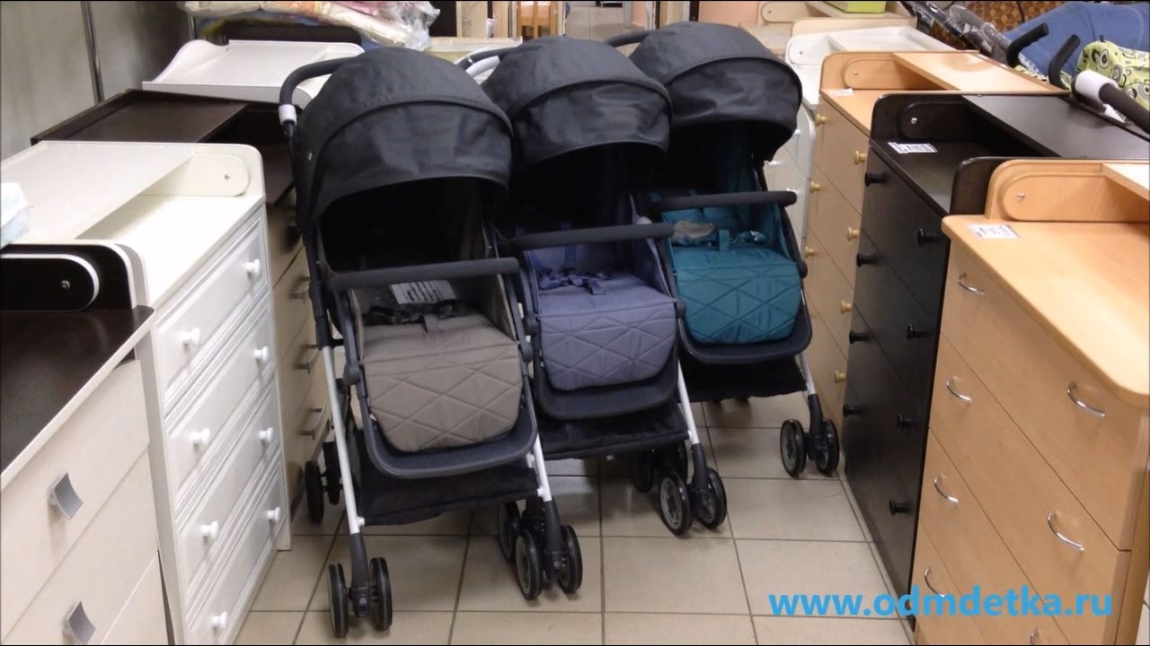 Happy Baby Mia - прогулочная коляска серый