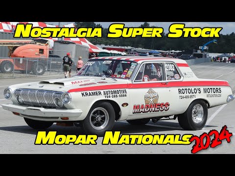 Nostalgia Super Stock Drag Racing Mopar Nationals 2024