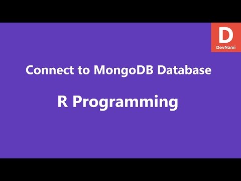Connect to MongoDB Database in R