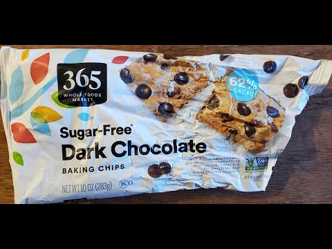 Whole Foods Market 365 Sugar Free 62% Dark Chocolate Baking Chips Review