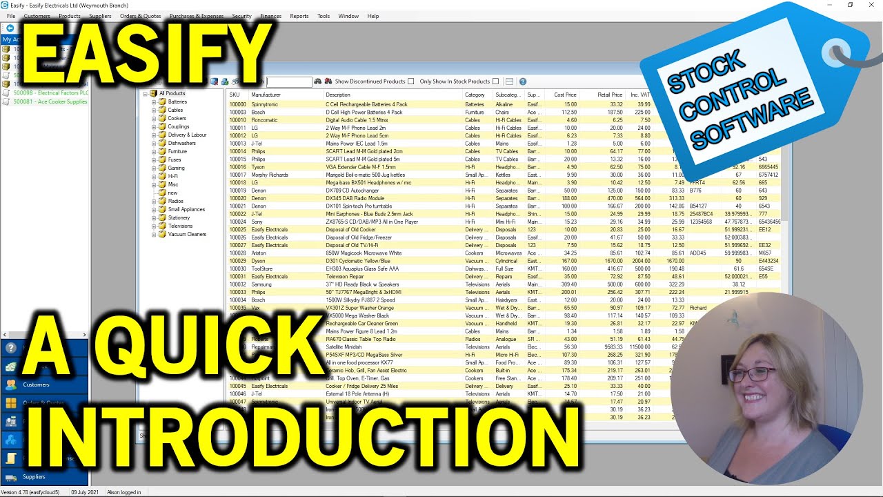 An Introduction to Easify - Business & Stock Control Software