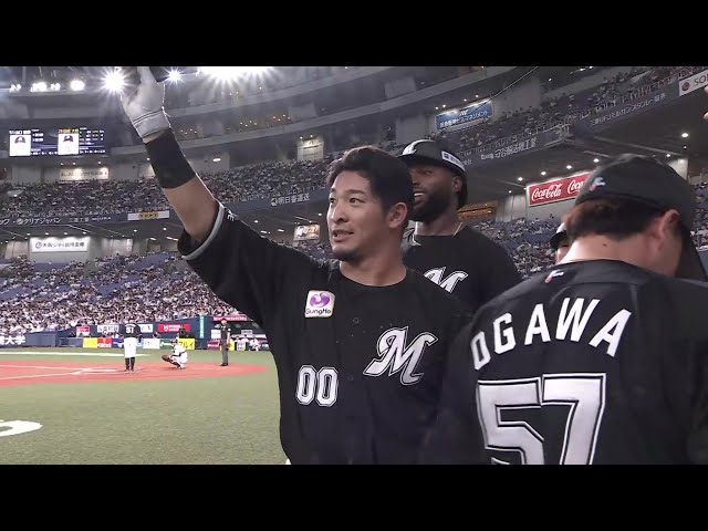 【6回表】2シーズンぶりの一発!! マリーンズ・池田来翔 今季第1号はレフトスタンドへの3ランHR!! 2025年5月22日 オリックス・バファローズ 対 千葉ロッテマリーンズ