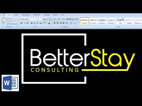 Microsoft Word Logo Design Tutorial How to make logo design in MS Word