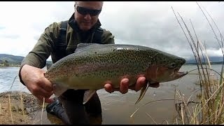 preview picture of video 'Fly Fishing New Zealand - Bows 'n  Browns of Lake Otamangakau'
