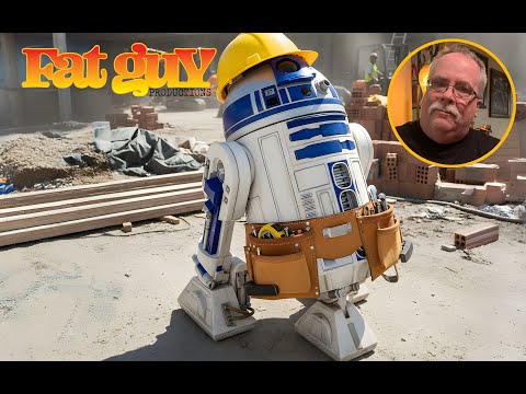 R2D2 from Home Depot?  A Construction Droid?  An Unboxing and Review!
