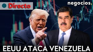 DIRECTO: Explosiones en Caracas y otras partes de Venezuela en medio de la tensión con EEUU