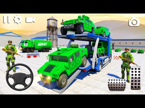 Army Vehicles Transport Simulator - Army Vehicle Cargo Transport Simulator 3D | Android Gameplay