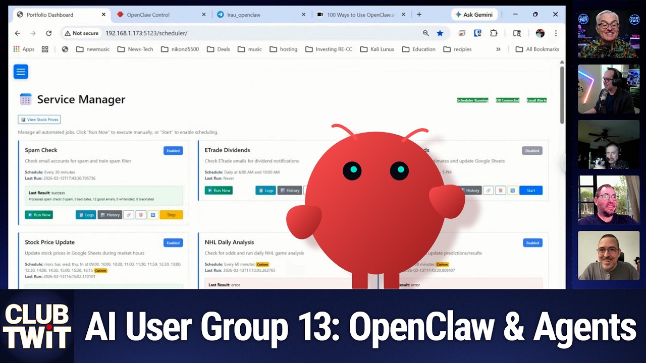 Club TWiT: AI User Group #13 - OpenClaw, Agents, & Building Smarter AI Workflows