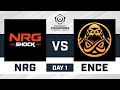 OWCS Major Day 1 | NRG Shock vs ENCE
