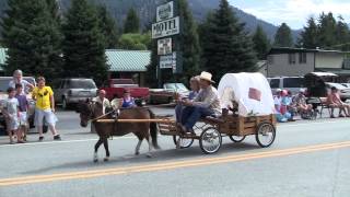 preview picture of video '2011 Huckleberry Festival Parade Highlights - Trout Creek, Montana MT'