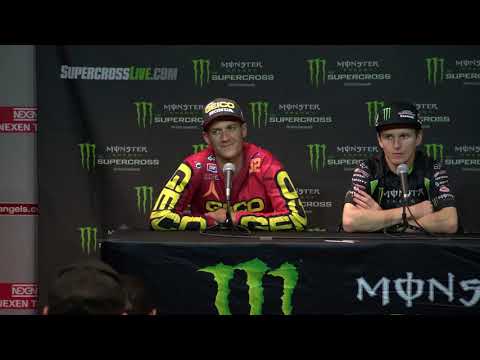250SX Post Race Press Conference - Second Round in Anaheim - Race Day LIVE 2018