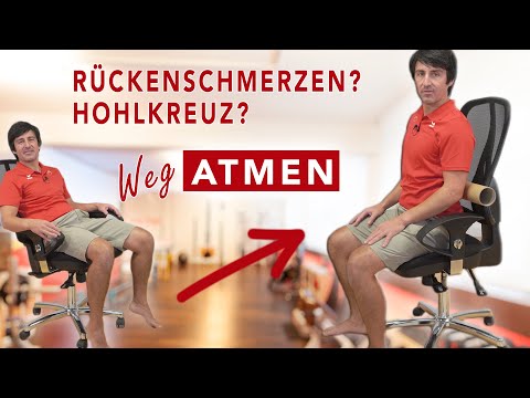 Breathe away back pain! - 3 breathing exercises for everyday life