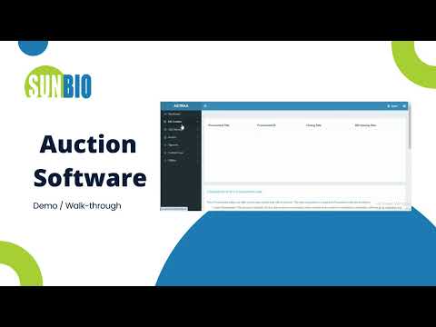 Forward auction software service