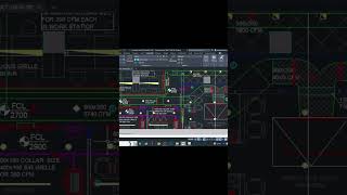 Duct design | How to read hvac drawings #shorts #youtubeshorts #ac