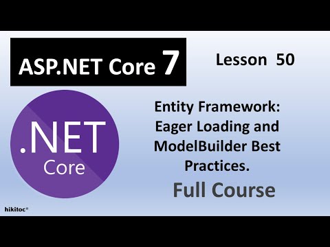 Entity Framework Eager Loading and ModelBuilder Best Practices in NET Core 7