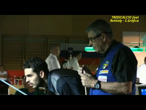 Gomez Gomez vs Margutti Pastore -  Semifin.Camp.Italiano Biliardo a Coppie 2016 @TREDICALCIO