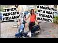 A Real Italian Street Market In Genoa Il Mercato Italiano A Genova