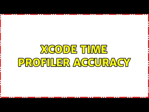 Xcode time profiler accuracy (2 Solutions!!)