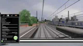 preview picture of video 'Lembeek to Brussel-zuid with the Class43'