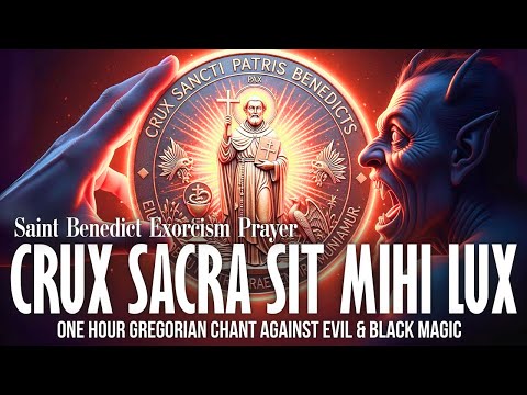 Saint Benedict Exorcism Chant | Against Black Magic and the Devil (1 Hour)