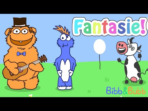 🎶 Kinderlied zum Mitsingen - Fantasie | Bibb & Bubb | Babylieder | Musikalische Früherziehung