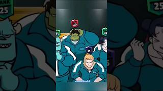 Hulk VS saitama AKA ONE PUNCH MAN tug of war #marvel #vs #squidgame