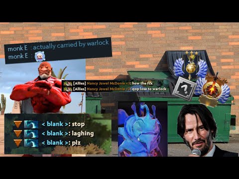 SIGMA MALE Warlock puts BETA smurfs in the DUMPSTER