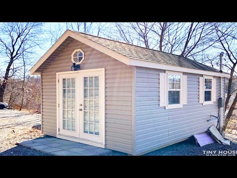 Stunning 10'ft x 16'ft Tiny Shed to home conversion of Tiny House on a Foundation
