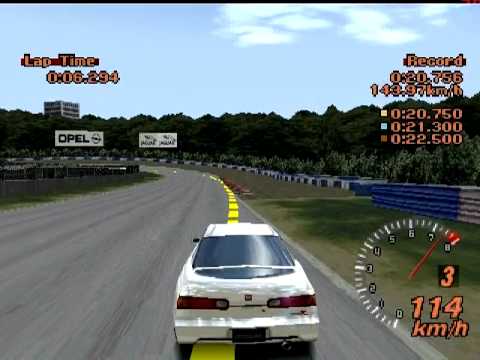 [Gran Turismo 2] - License B-7 Gold Trophy