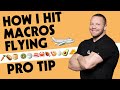 Pro Comeback - Day 49 - How I Hit My Macros Flying Back to Tennessee - Deadlifts and Hamstrings!