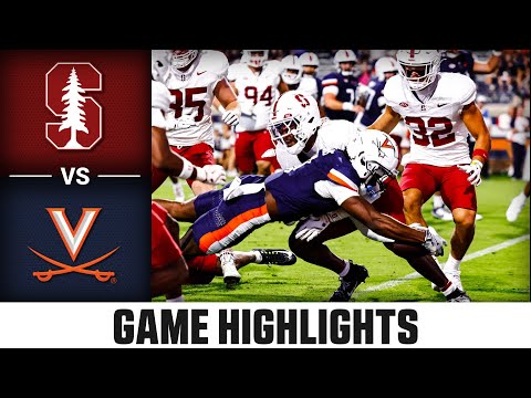 Stanford vs. Virginia Game Highlights | 2025 ACC Football