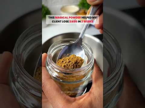 This magical powder helped my client lose 3 kgs in just 2 weeks #fatlossdrink #shorts #ytshorts