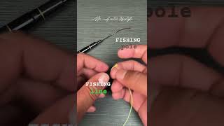 how to put fishing line fishing knots fishing pole
