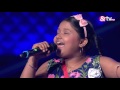 Riya Biswas Blind Audition Episode 1 July 23 2016 The Voice India Kids