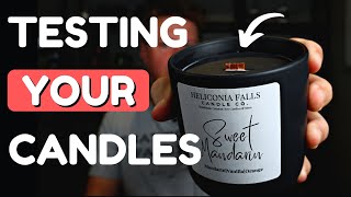 HELPING CANDLE MAKERS | Subscriber Candle Testing & Review | Heliconia Falls (Ep. 27)