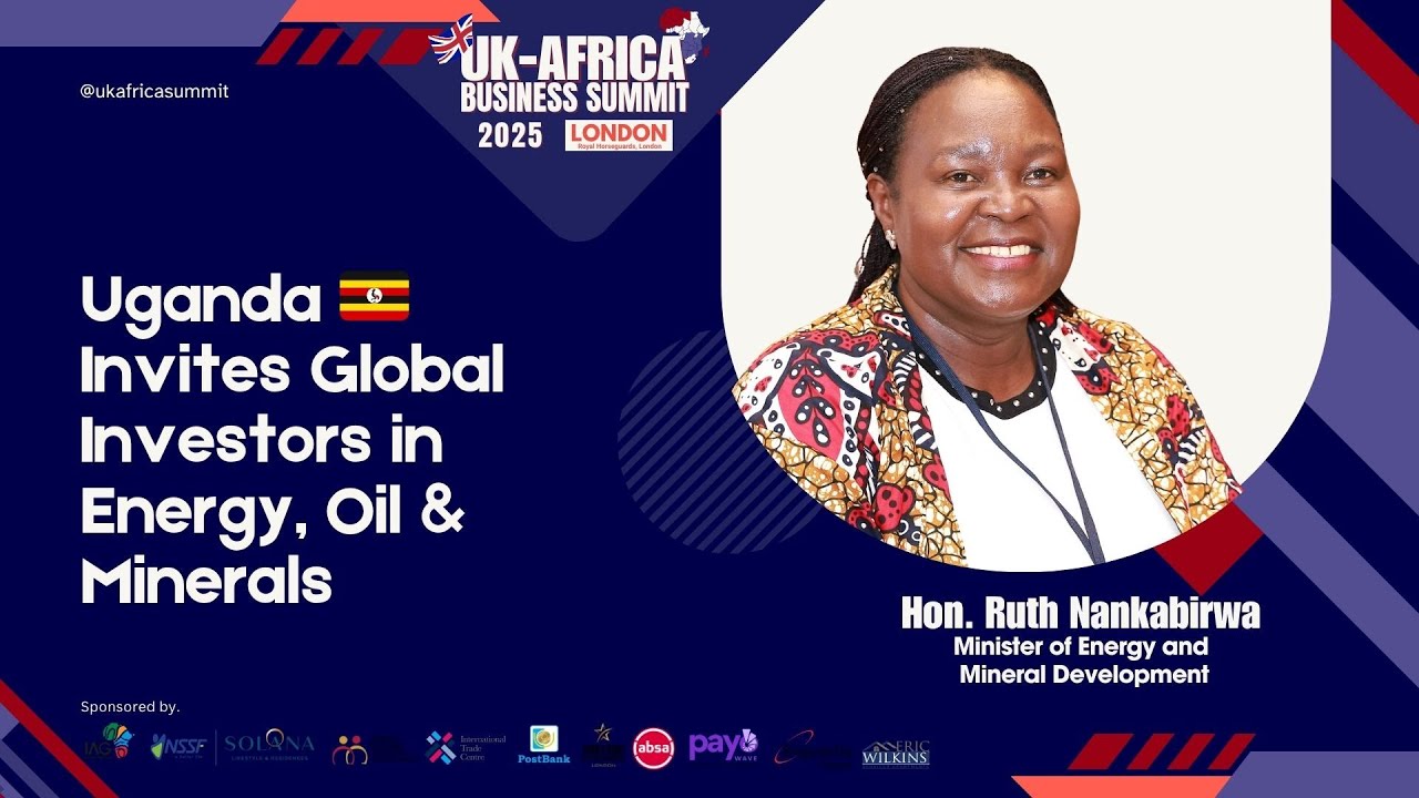 ⚡ Uganda Opens Doors to Independent Power Producers | Hon. Ruth Nankabirwa #UKAfricaSummit2025