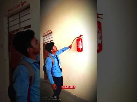 😂😂 OTHER COLLEGES V/S MY COLLEGES Fire extinguisher Blast #shorts #viral #trend #funny #comedy #war
