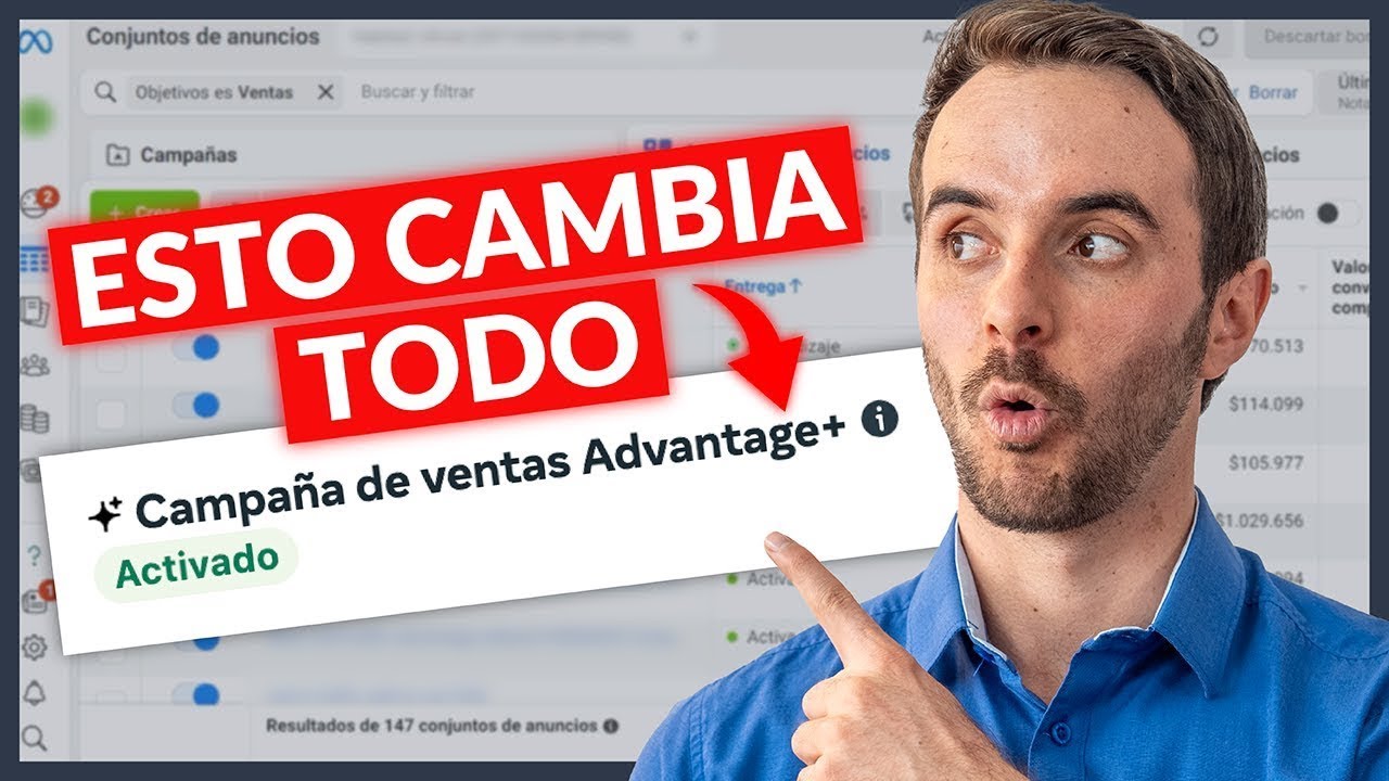 ❗ El CAMBIO MÁS IMPORTANTE del año en Facebook Ads ► Nuevas Campañas de Ventas Advantage+