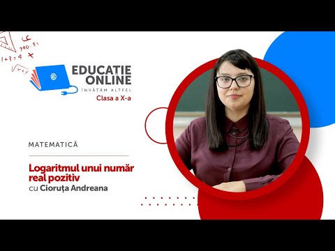 Matematică, Clasa a X-a, Logaritmul unui număr real pozitiv