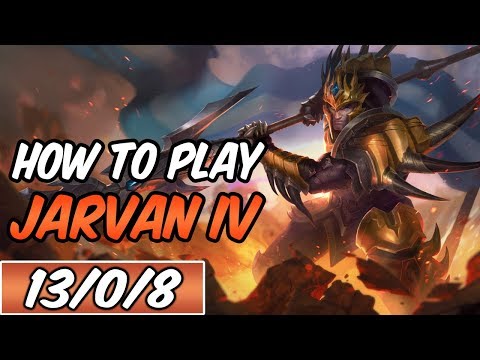 HOW TO PLAY JARVAN IV | Build & Runes | Diamond Commentary | Champion Guide | League of Legends | S9
