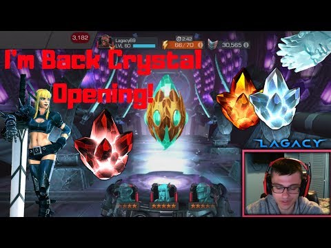 Double 5* Crystal Opening! I'm Back! - Marvel Contest Of Champions