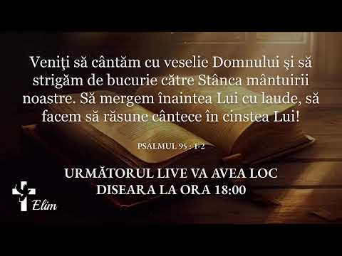 LIVE Elim Affligem | 22.02.2026 Duminica Dimineata