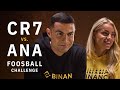 Cristiano Ronaldo vs. Ana Marković: Foosball Challenge