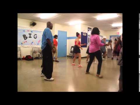 WANNA GROOVE line dance instruction by Bernadette Burnette - LDE 06-15-2015