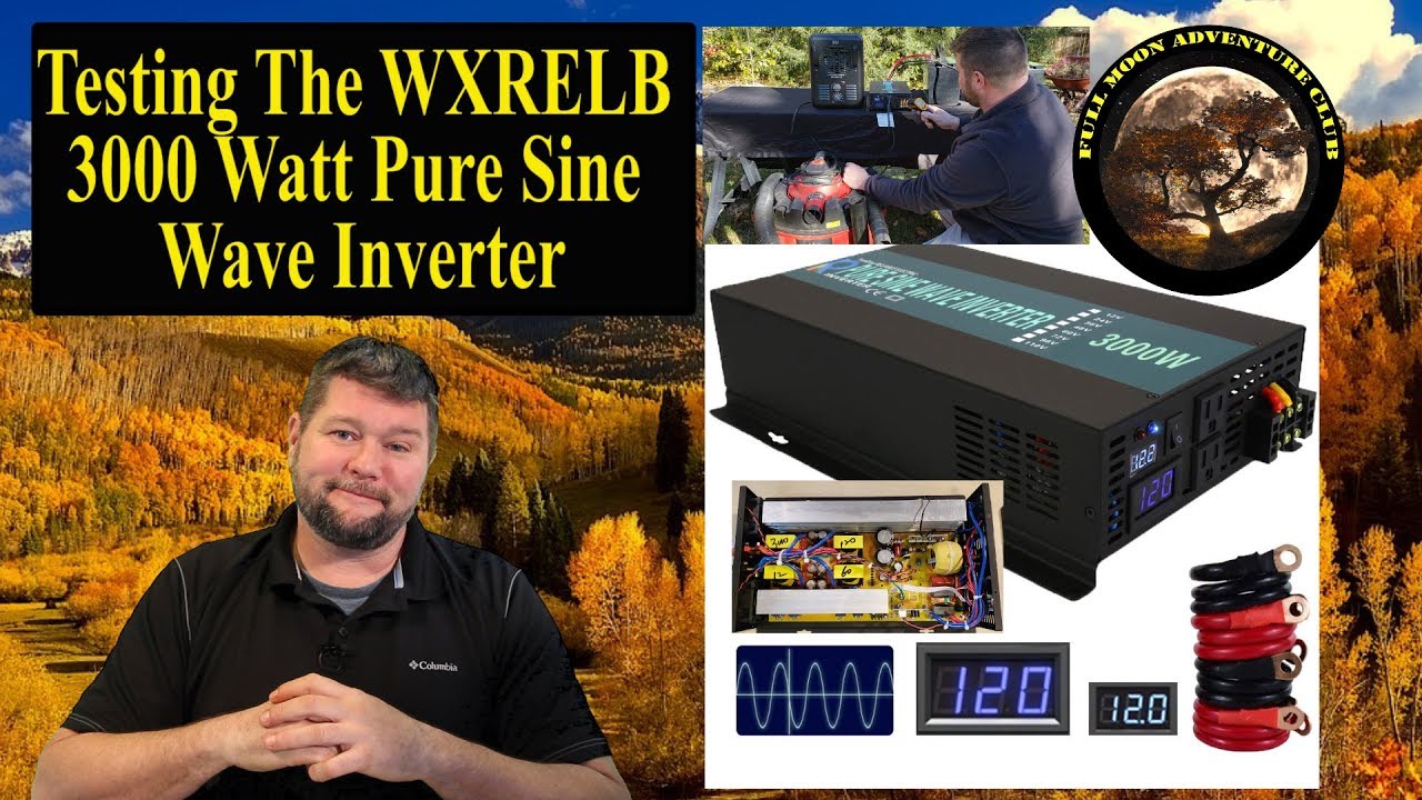 Watch video Reliable 3000W Pure Sine Wave Inverter Review and Test Now Reliable 3000W Pure Sine Wave Inverter Review and Test